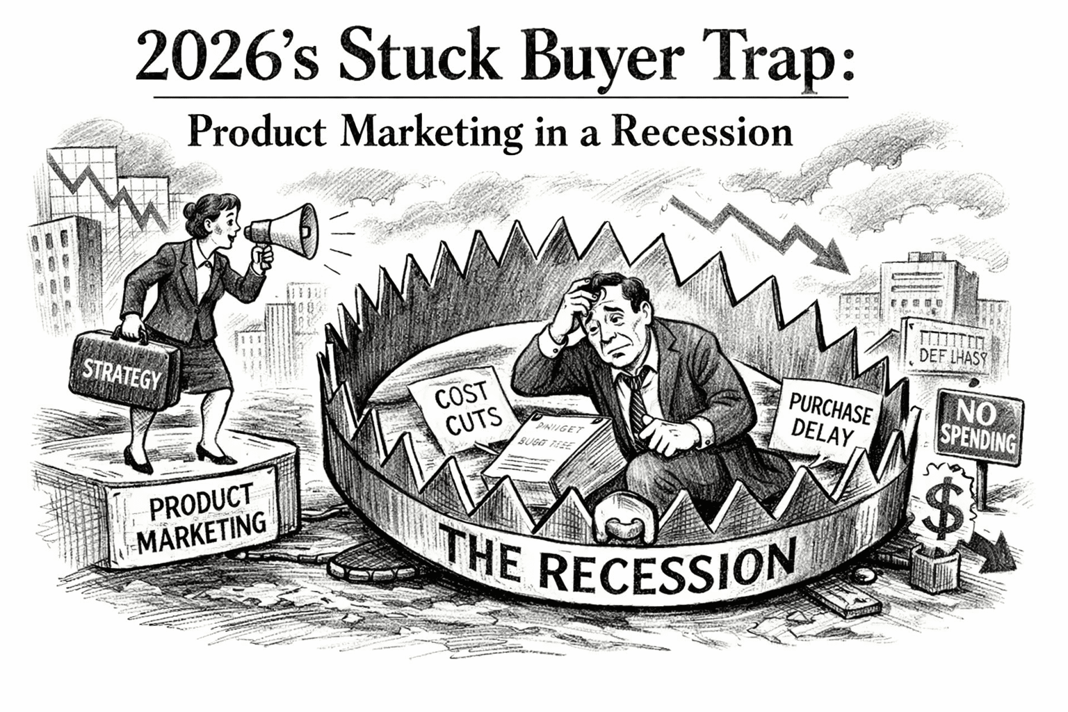 2026's Stuck Buyer Trap: Product Marketing in a Recession