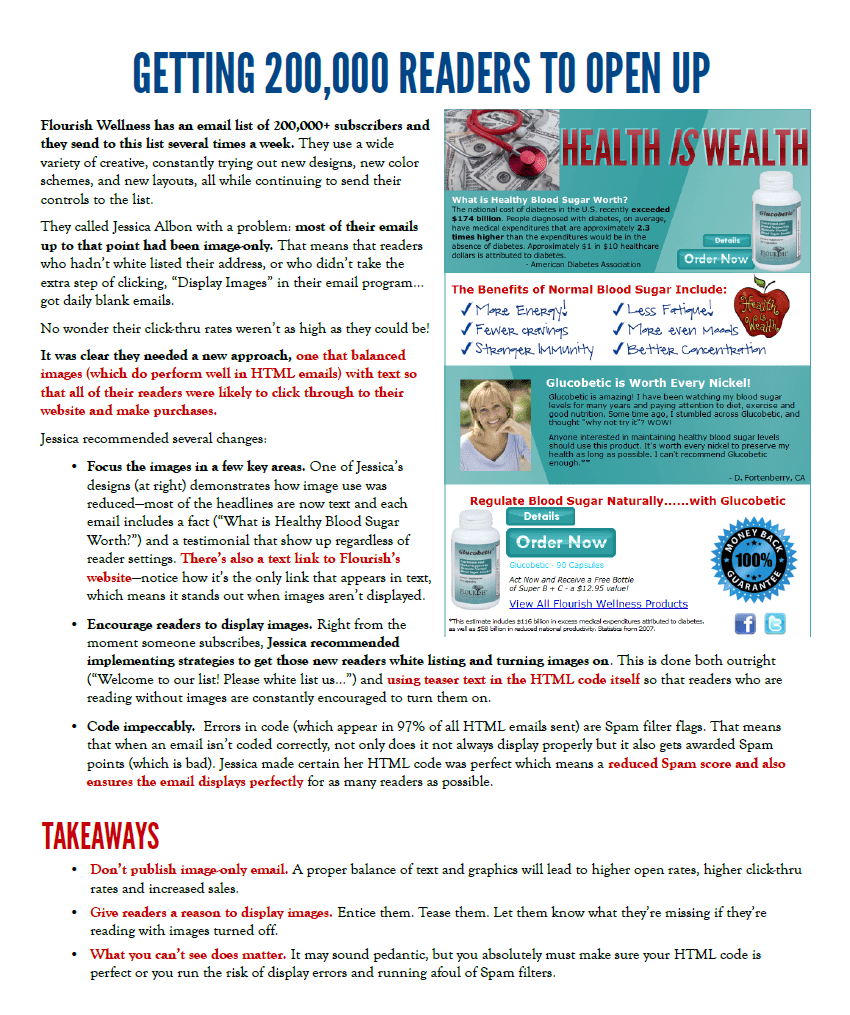 Email marketing case studies